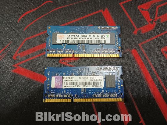 4 & 2 GB RAM